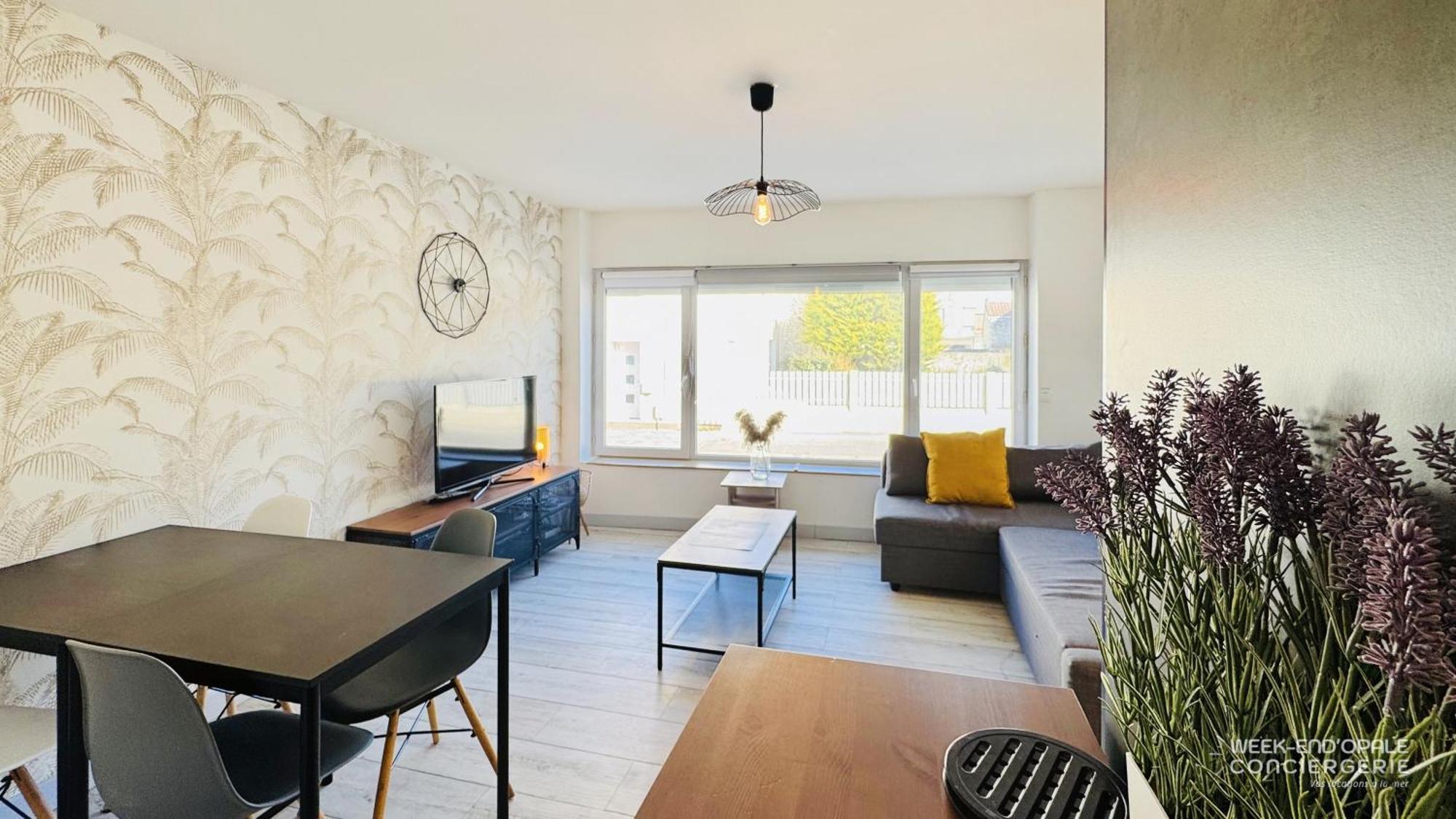 Appartement Sunrise Au Pied De La Plage Merlimont Extérieur photo